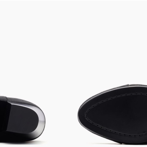 NWT rag & bone Harrow Boot in Cont Black dustbag & box $495 retail Size 8.5 - Picture 4 of 9